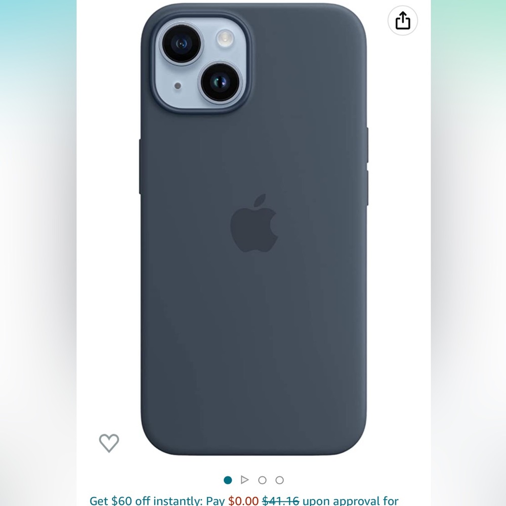 Apple I Phone 14 silicone case